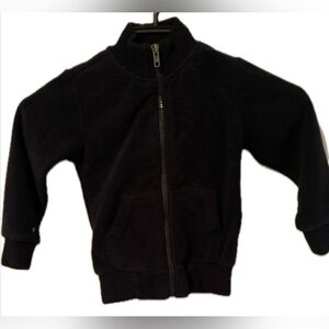 Tag Kids Black Zip-Up Jacket